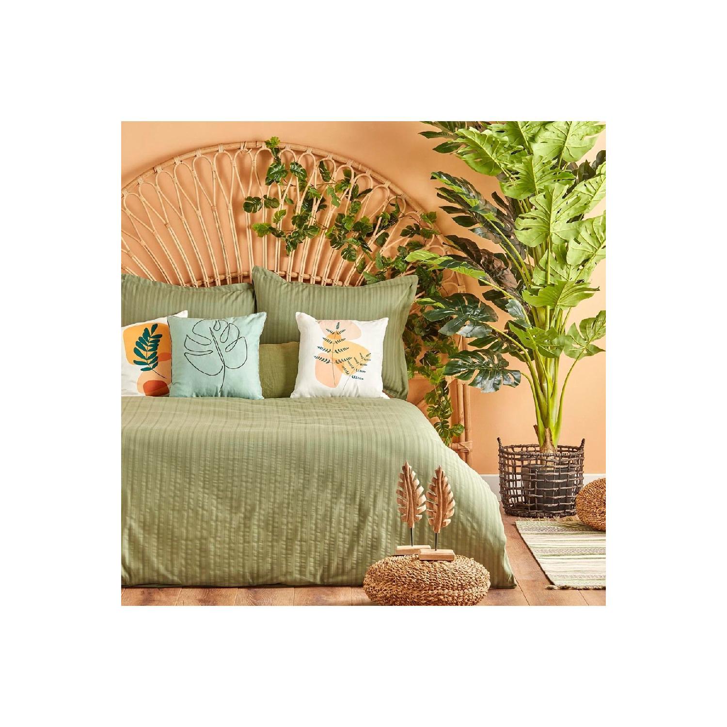 

100 % хлопок, комплект двойного пододеяльника Arno, цвет хаки (200x220 см) зелёный