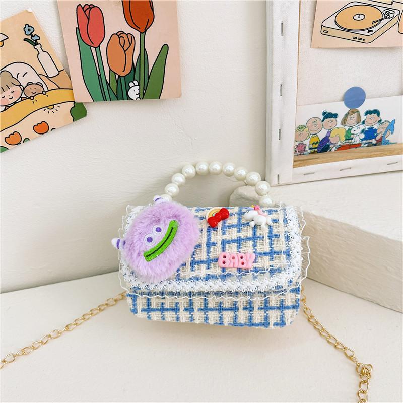 

Cartoon Bag Childrens Girl Portable Mao Mao Strange Shoulder Slung Small Bag StyleA