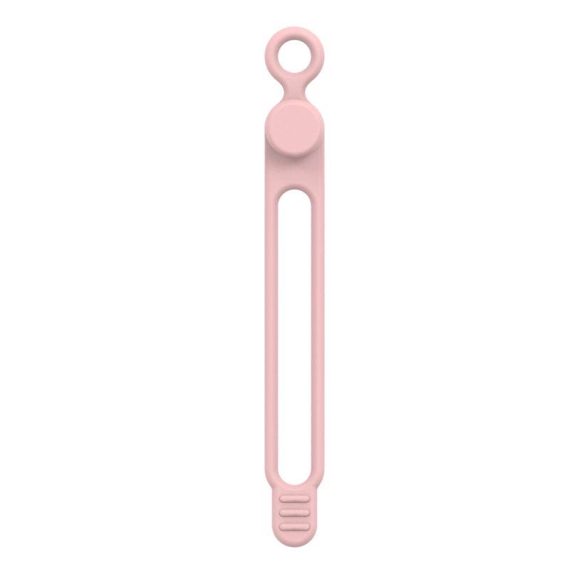 Silicone Cable Organizer: Data, Earphone, and Charging Cable Winder Strap