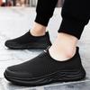 Men Casual Shoes 2026 Summer New Mesh Breathable Fashion Slip on Flats Lightweight Comfortable Height Increase Non Slip Sneakers