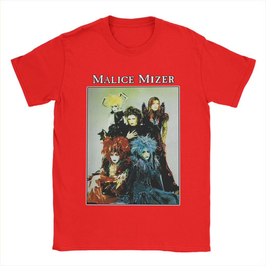 MALICE MIZER T Shirt Men's Cotton Crazy T-Shirts Crew Neck Era Band Tee Shirt Short Sleeve Clothing Birthday Gift