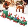 Cute Christmas   Rail Car Compartment Toy Christmas Decoration Ornament Children Gift Red