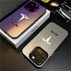 Adesivo per Auto Tesla Sportivo Super Cool Logo Tesla Custodia per Telefono per iPhone 16 Pro 11 12 Mini 13 14 Pro 15 Pro Max 7 8 Plus XR XS M
