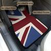Dywaniki Samochodowe na Zamówienie Zestaw Przód i Tył Union Jack Do Mini Cooper 2007- R55 R56 R57 R60 R61 F54 F55 F56 F57 F60 Clubman