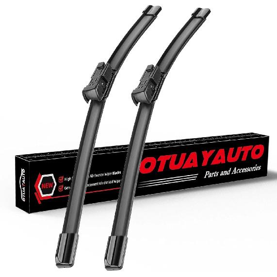 OTUAYAUTO 22"+22" Windshield Wiper Blades Replacement for Chevrolet Silverado 1500 2500 3500 1999-2006 2019-2024 Front Window Wiper Fit Factory