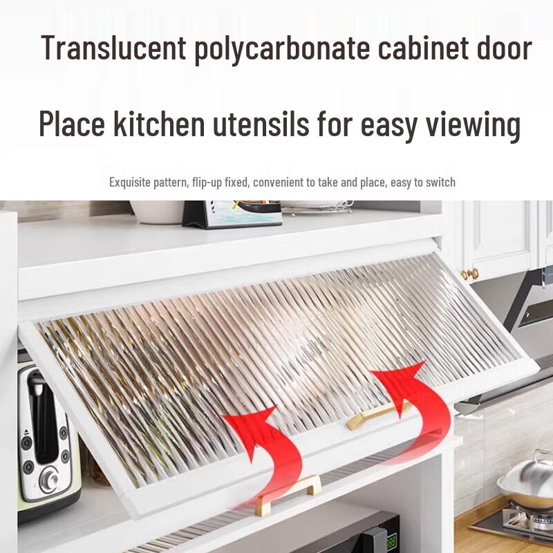 4-Tier Carbon Steel Multi-functional Storage Cabinet