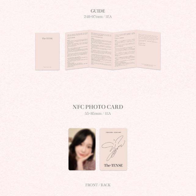 Pre-order TAEYEON Concert The TENSE Memory Box Digital Code Ver.