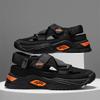 Fashion Hollow Men Sandals Summer Mens Casual Shoes Non-slip Platform Sneakers New Mesh Versatile Breathable Beach Sports Shoes
