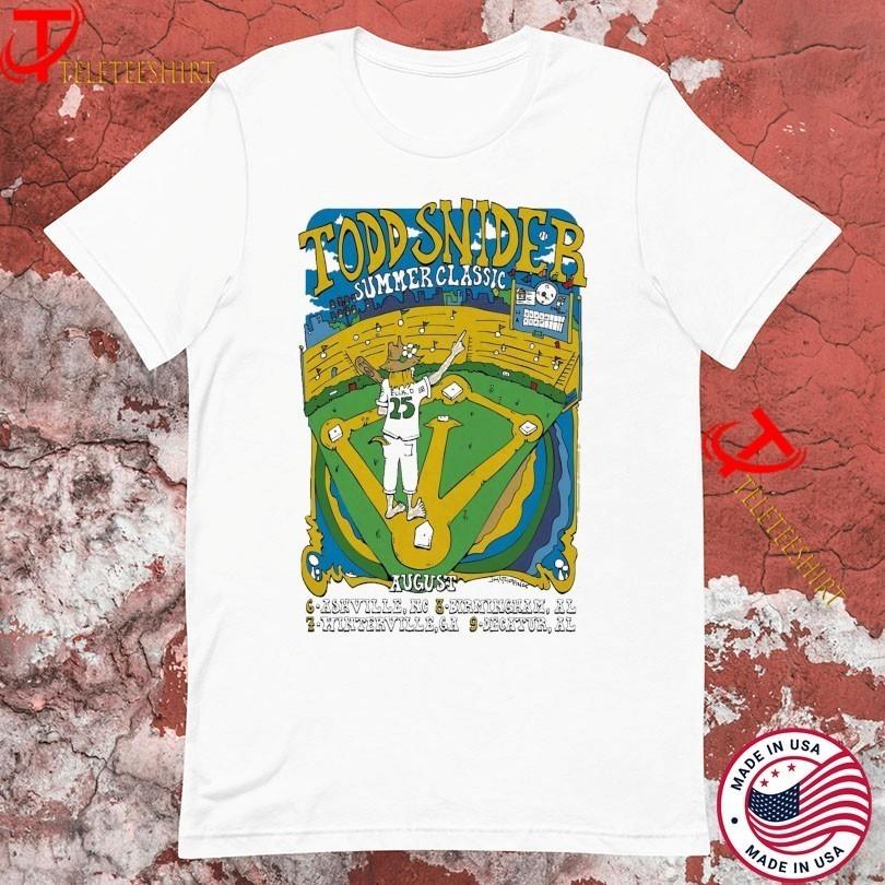 Todd Snider Summer Classic Aug 8 2025 White Cotton Tshirts SN222 Unisex T-Shirt XXL