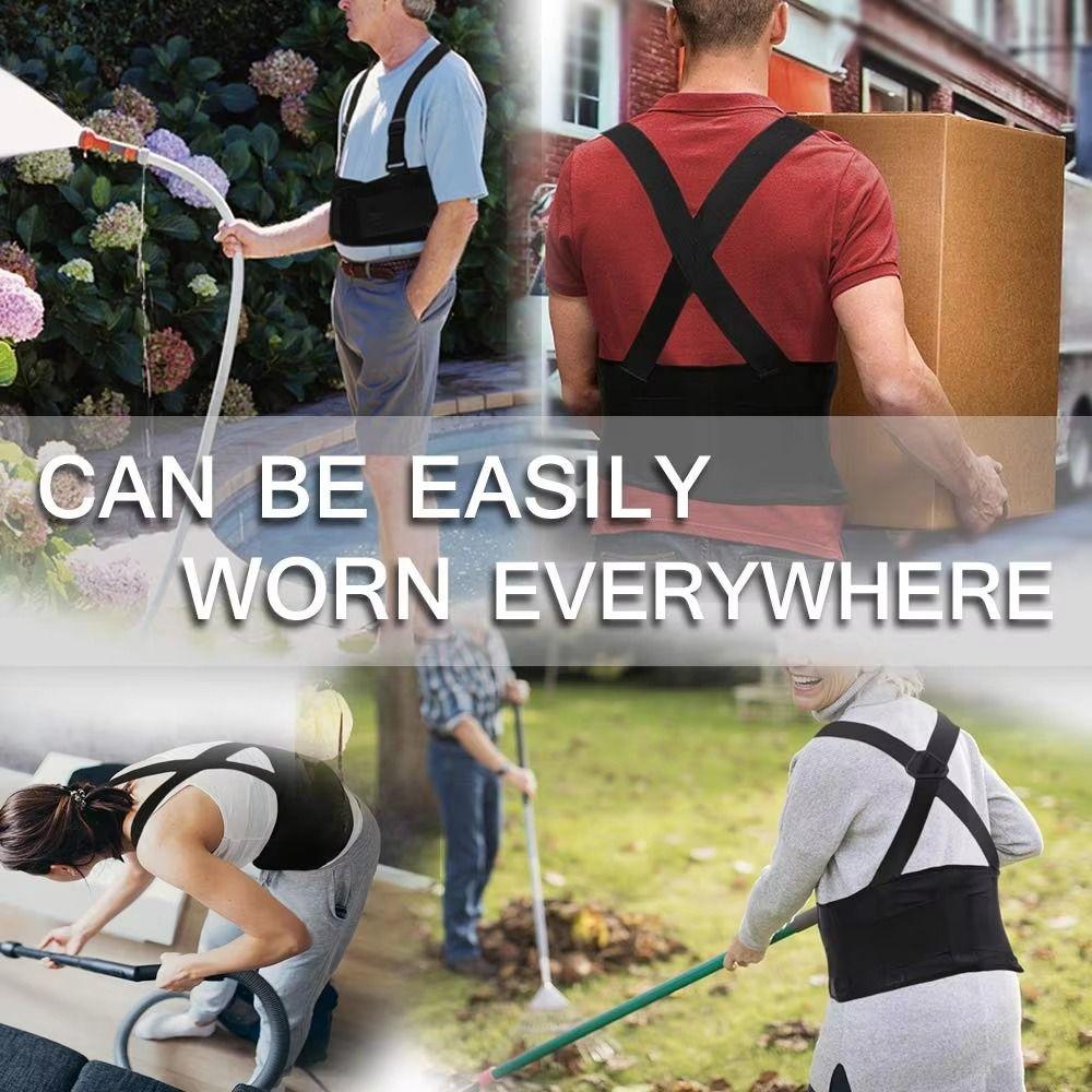 Breathable Heavy Duty Back Brace Back Brace Lumbar Corset New Spine Support Belt  Sports Activities