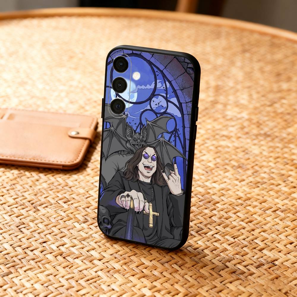 R-Rock Band O-Ozzy Osbourne  Phone Case For Samsung  A73,A21s,A22,A31,A32,A52,A53,A71,A80,Soft Black Shell