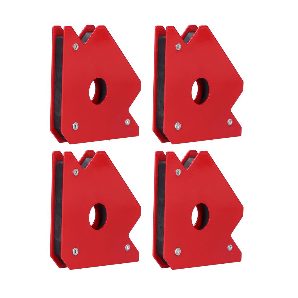 4 Stück 25lb Magnetischer Schweißpositionierer Edelstahl 45 Grad  90 Grad  135 Grad  180 Grad  Mehrwinkel