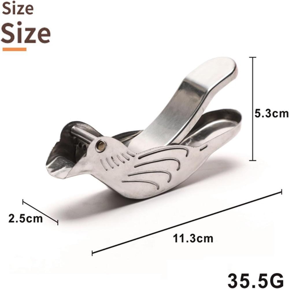 Stainless Steel Bird Shape Lemon Juicer Silver Fruit Squeezer Lemon Juicer Kitchen Gadgets