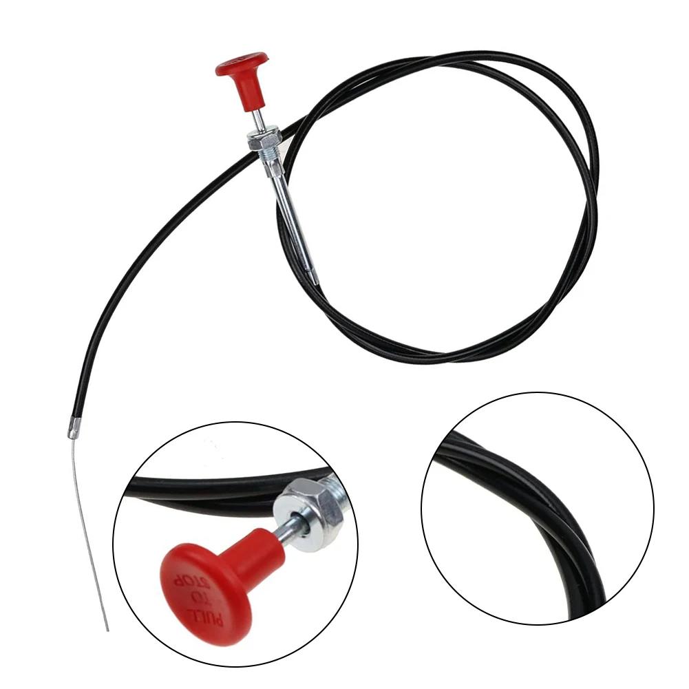 High-Quality Fuel Stop Cable E5NN9C331EA For Ford Tractors Control Bonnet Throttle Engine Fuel For Wire Parts Garden