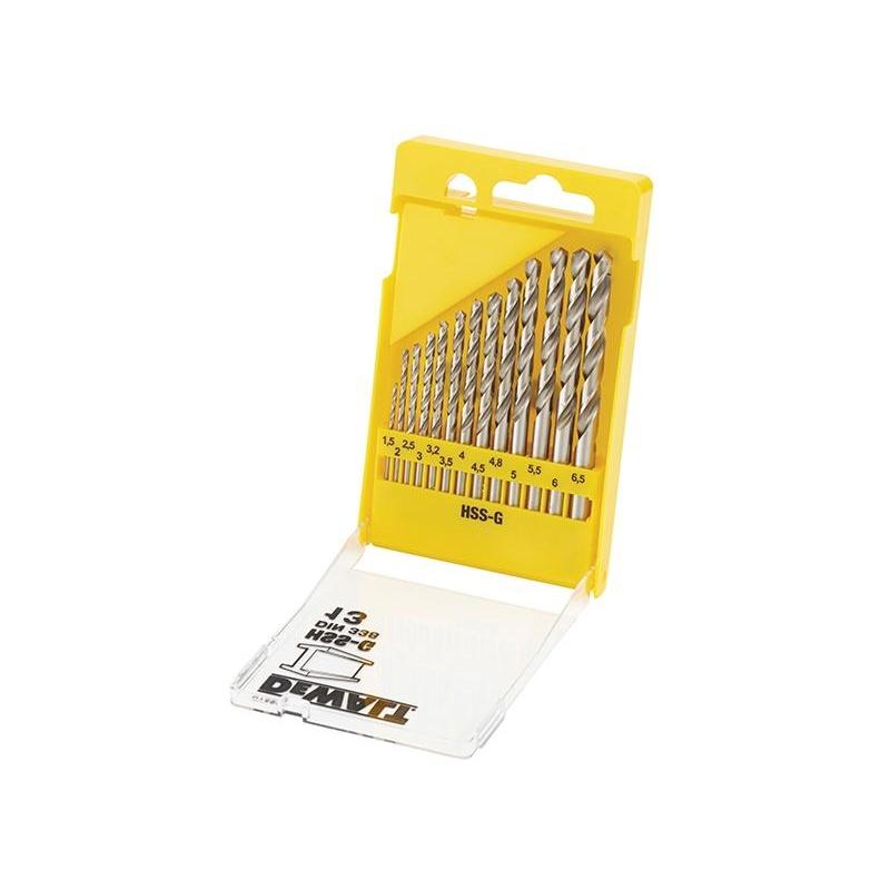 Dewalt Power Tools Hss-r Jobber Drill Bit Set