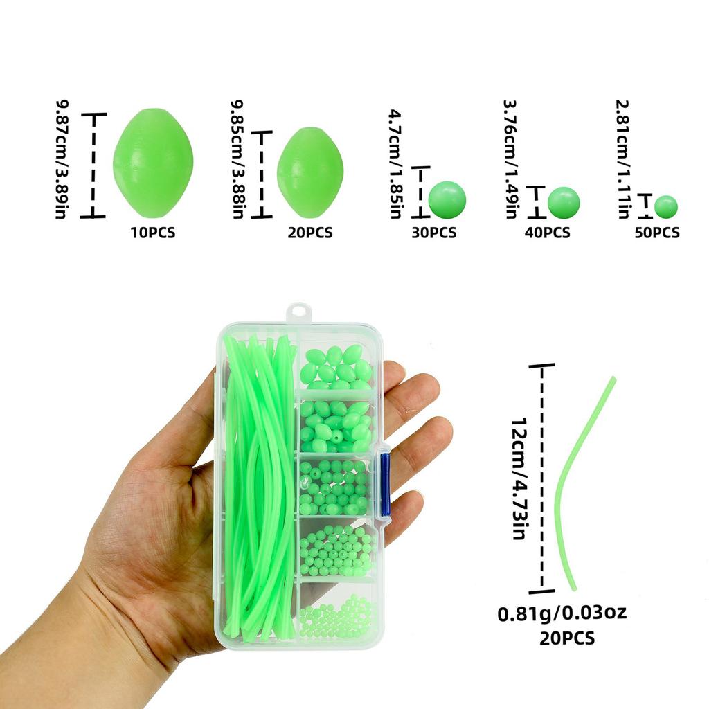 High Elasticities Night Fishing Tubes Durability Silicones Fishing Tubes for Multiple Size