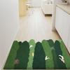 Cartoon Bathroom Foot Mat Water-Absorbing Floor Carpet Dirt-Resistant Foot Pad  Household