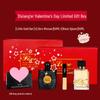 Qixi Valentine's Perfume & Lipstick Set: Rose, Black Opium, Libre - Gift for Girlfriend or Bestie