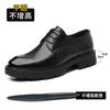 Men's inner heightening leather shoes platform business dress heightening shoes wedding groom casual leather shoes men