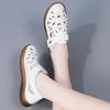 35-42 Damskie Letnie Modne Buty z Pustymi Otworami Plus Size Casualowe Damskie Buty Płaskie Sandały