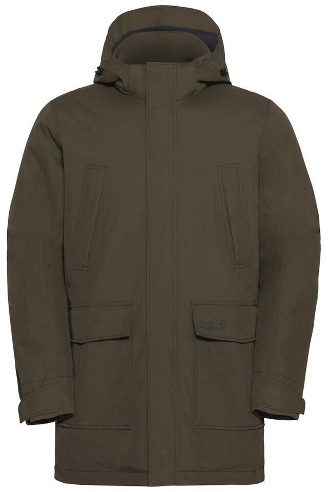 Куртка Jack Wolfskin Canyon Shield Parka Men (A65119) обсидиановый мох
