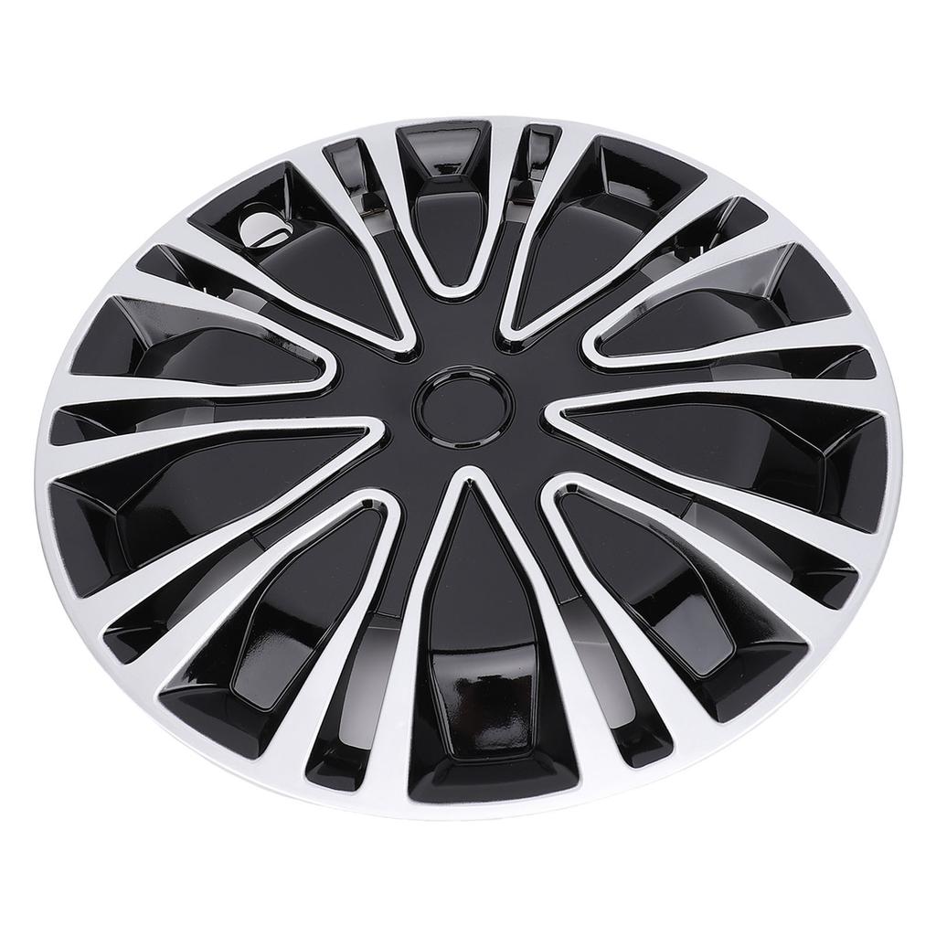 4 Pcs 15in Hubcaps Full Protection Stylish Look Universal Fit Snap On R15 Wheel Rim Cover for Most