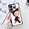 Y-Yoshitomo Nara Soft Phone Case For Xiaomi Redmi Note 14 15 Pro Plus 13 12 11S 11T 5G 10 9S 9 Plating Anti-Fall Fundas