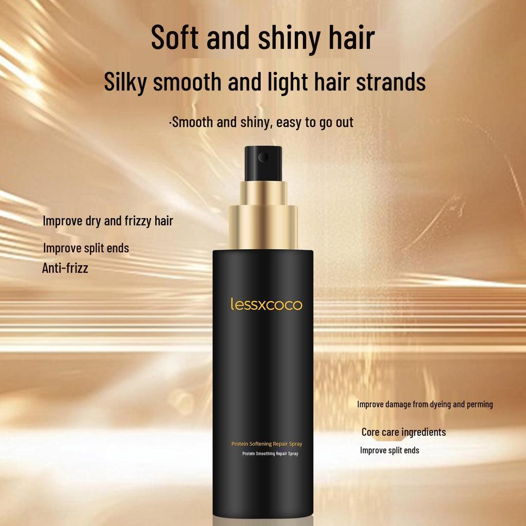 Protein Repair Leave-in Spray for Nourishing Frizzy, Dry Hair and Enhancing Color with a Smooth, Fragrant Finish