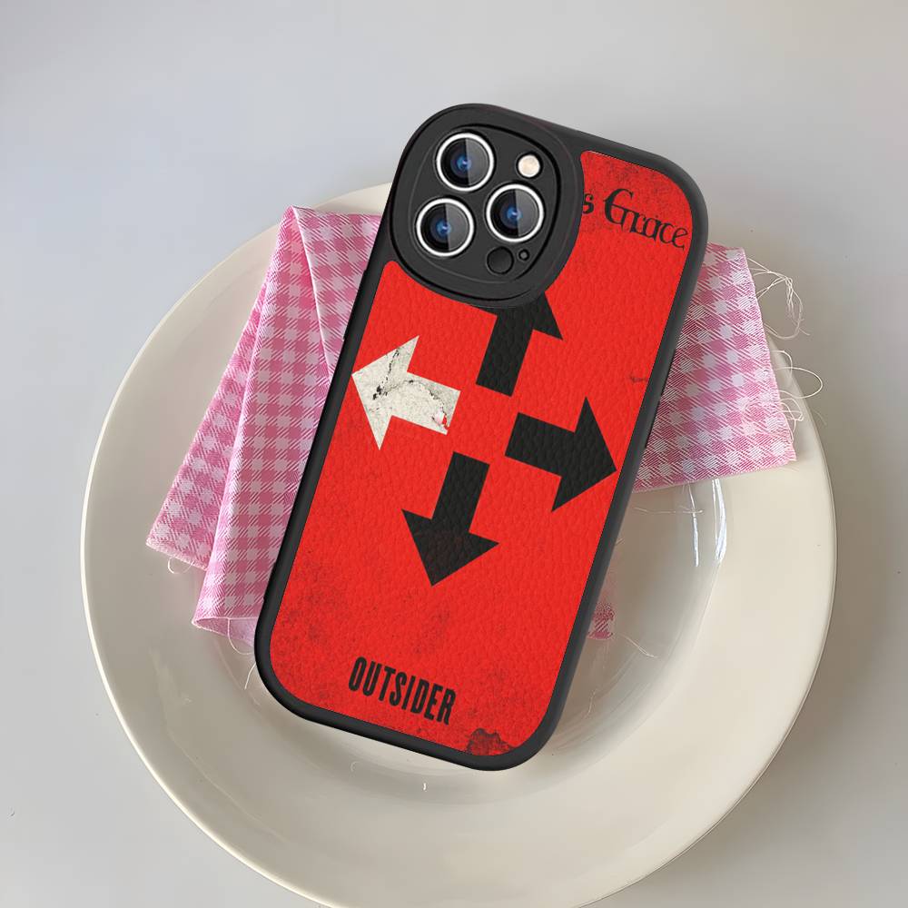 

Classic Vintage Three Days Grace Band Phone Case For IPhone 16 15 14 11 12 13 Pro Max Plus Back Leather Shell iPhone 16pro max