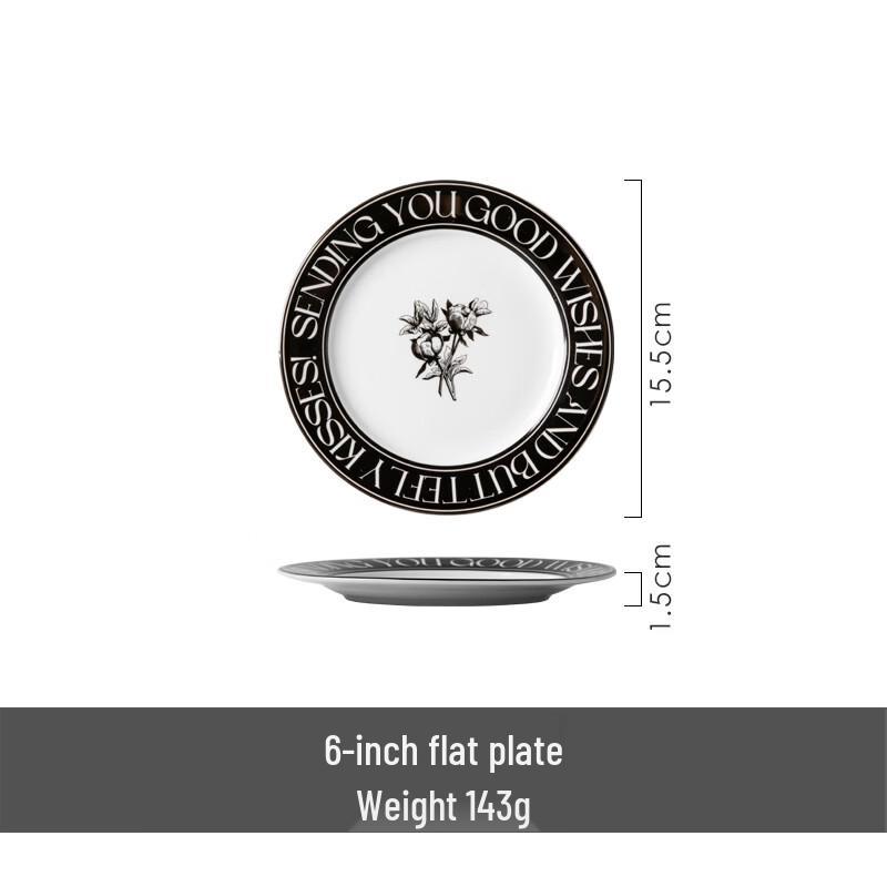 OIMG Italian Style Ceramic Plate