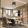 4-head Chandelier E14 Socket Track Light Dining Room LED Ceiling Pendant Lamp for Living Room Kitchen Hallway Spot Led Lighting