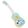 Ukulele Guitar Toys Plastic Ukuleles Musical Instrument Toy with 4 Strings for KidsBlue