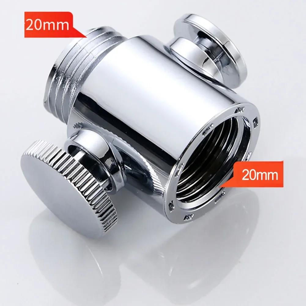 Reglabil cap de duș Diverter supapă regulator de debit supapă pulverizator închidere comutator separator de apă adaptor accesorii baie