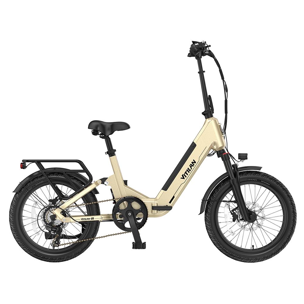 VITILAN U9 Folding Electric Bike 960W Motor 48V 15Ah LG Battery Torque Sensor Full Suspension Commuter Ebike