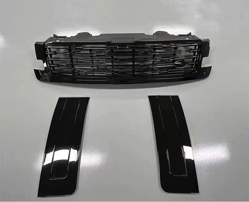 2023 Range Rover Executive Black & Silver Shark Gill Front Grille Vent Mesh Upgrade