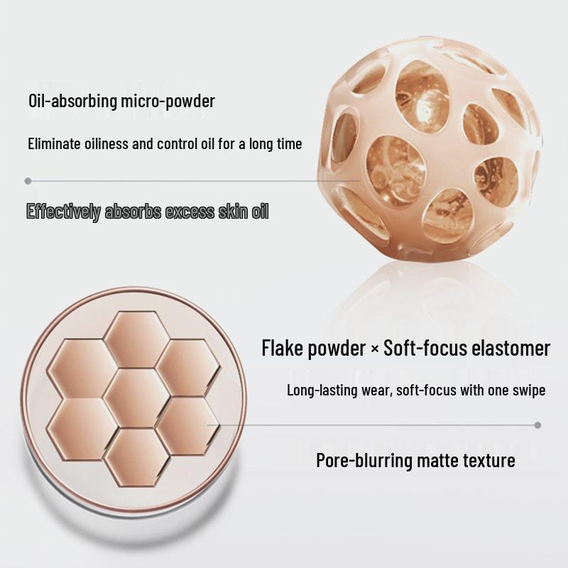 M2A Oil Control Soft Matte Loose Powder - Long-Lasting, No Smudge, Bare Face Cream Makeup