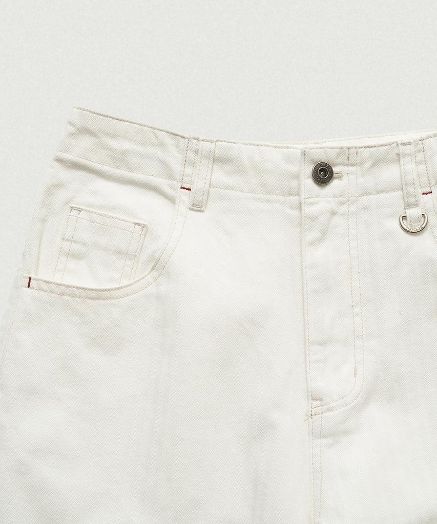 Deobanes Dune Cargo Pants_Ivory
