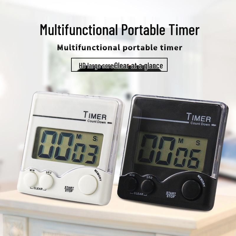 

Digital Kitchen and Study Timer D06 - Up/Down Electronic Reminder чёрный