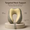 Portable Memory Foam U-Shaped Neck Pillow - Travel Sleep Support and Comfort