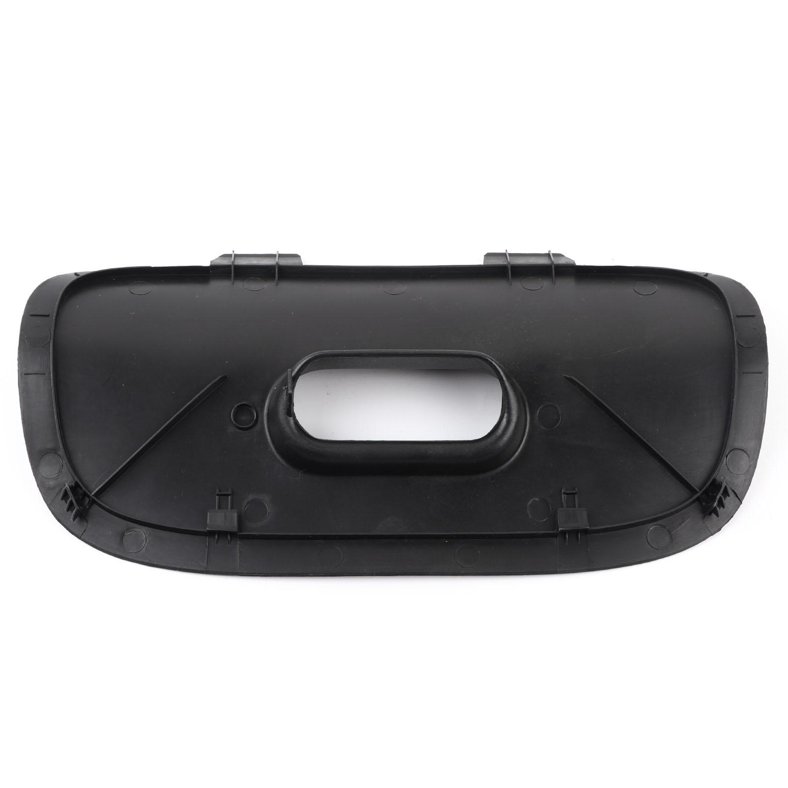 

51128402327 For E53 X5 2000 2006 Black Rear Bumper Tow Bar Cover Trim Flap Trailer Hitch