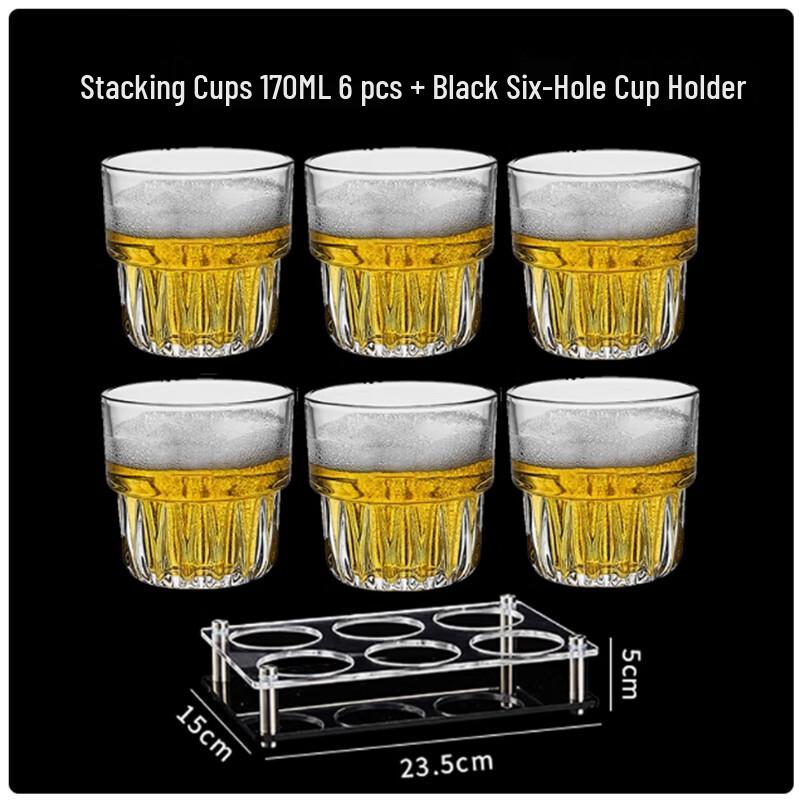 Langxi Glass Beer Mug Set