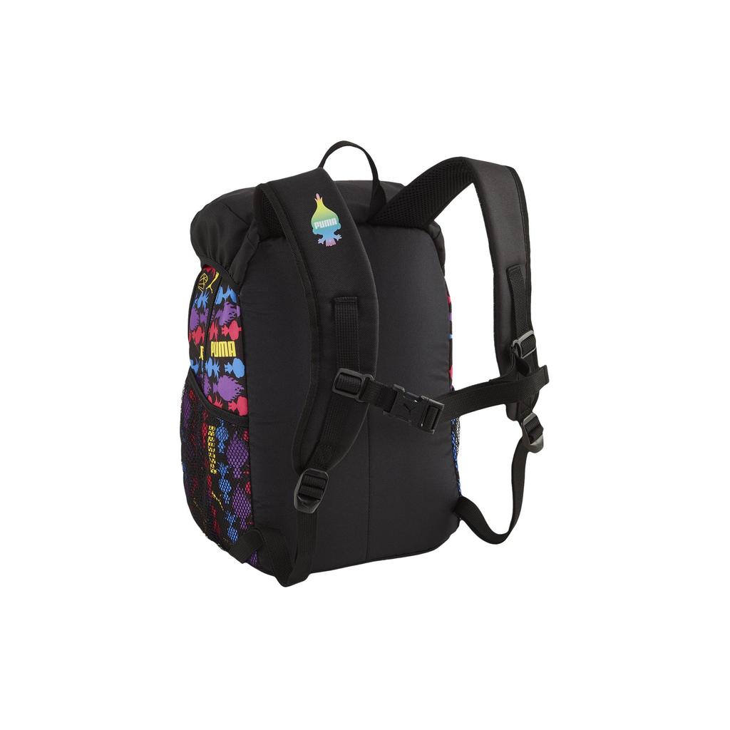 New PUMA Magic Hair Fairy Collaboration Fabric Backpack Regular Unisex Black Full Print 090261-01