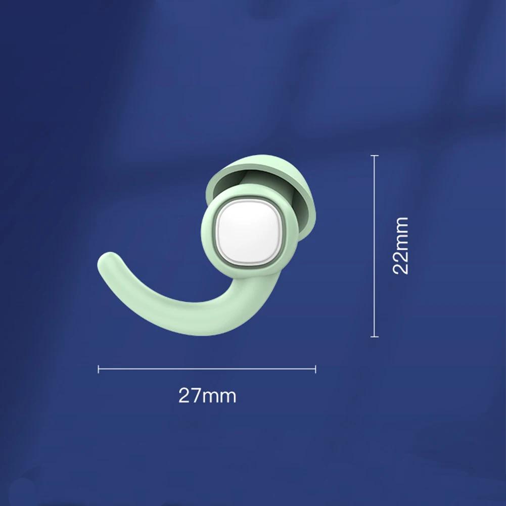 1 Pair Soft Silicone Swimming Earplugs With Box Noise Reduction Sleeping Ear Protector Waterproof Diving Mini Sports Ear Plug