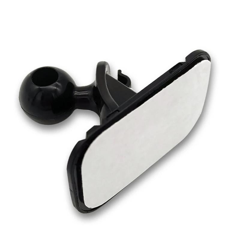 Adhesive Base 17mm Ball Joint Phone Holder Adapter For Car Dashboard Dashboard Office Desk Secure Stability