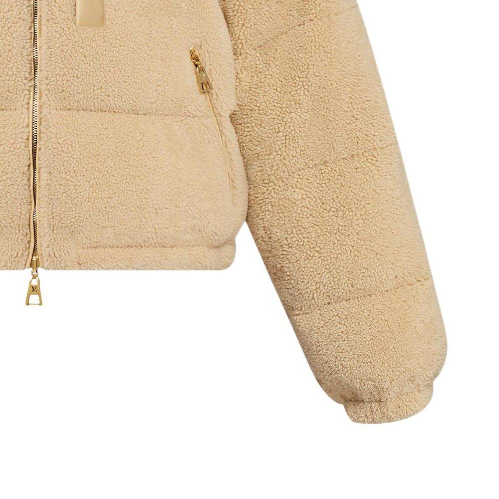 LOUIS VUITTON FW22 Down Jacket Women's Earth Yellow 1AA8GG