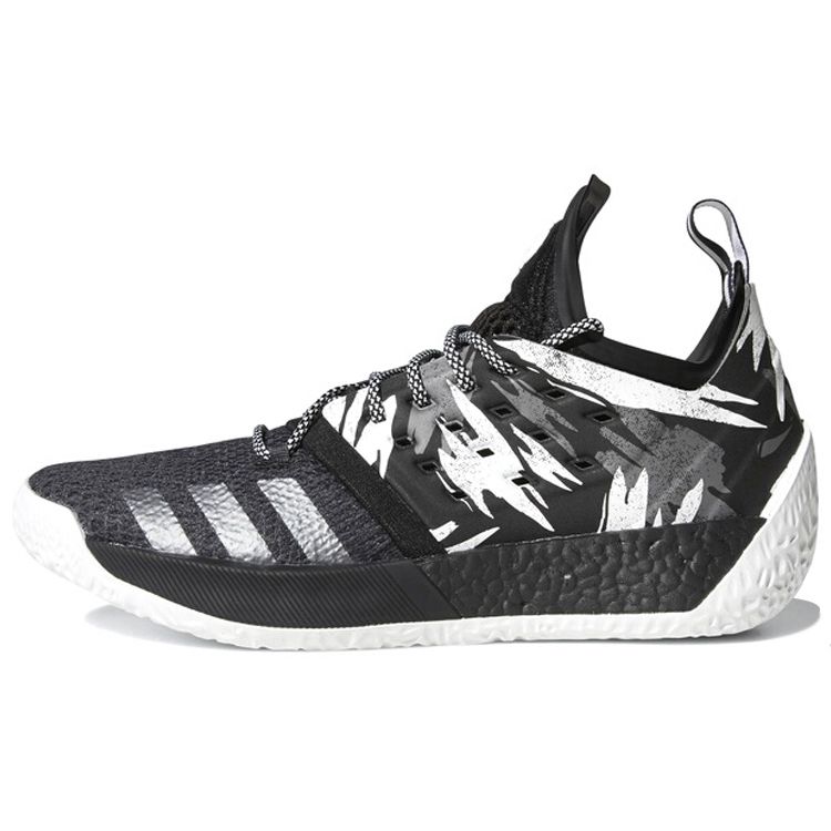 

Adidas Харден Том. 2 Мужские кроссовки Traffic Jam черные Dgh-Solid-Grey Iron-Metallic AH2217