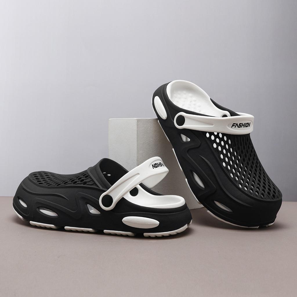 Fashion Flat Sandals Men Shoes 2025 Slippers Men Garden Platform Sandals Man Summer Sandals Male Sneakers Outdoor Flip Flops Home Clogs