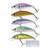 Night Army Fishing Gear 5g Trout Minnow 5 Colors Lure Set Heavy Sinking Type Flat Hit Mountain Stream