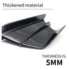 2X Universal Motorcycle Winglet Aerodynamic Spoiler Wing with Adhesive For Yamaha Suzuki Kawasaki Motorcycle Decoration Sticker