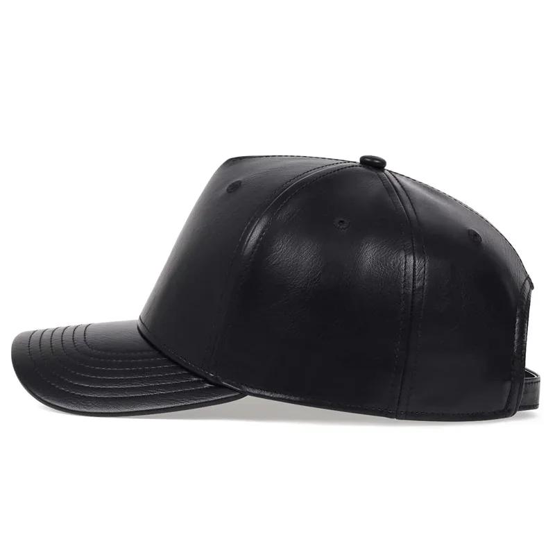 Baseball Leather Plate Light Color Plain Solid Neutral Gender Women Men For Caps Spring Autumn Outdoor Adjustable Casual Hats Dad Hat Sunscreen